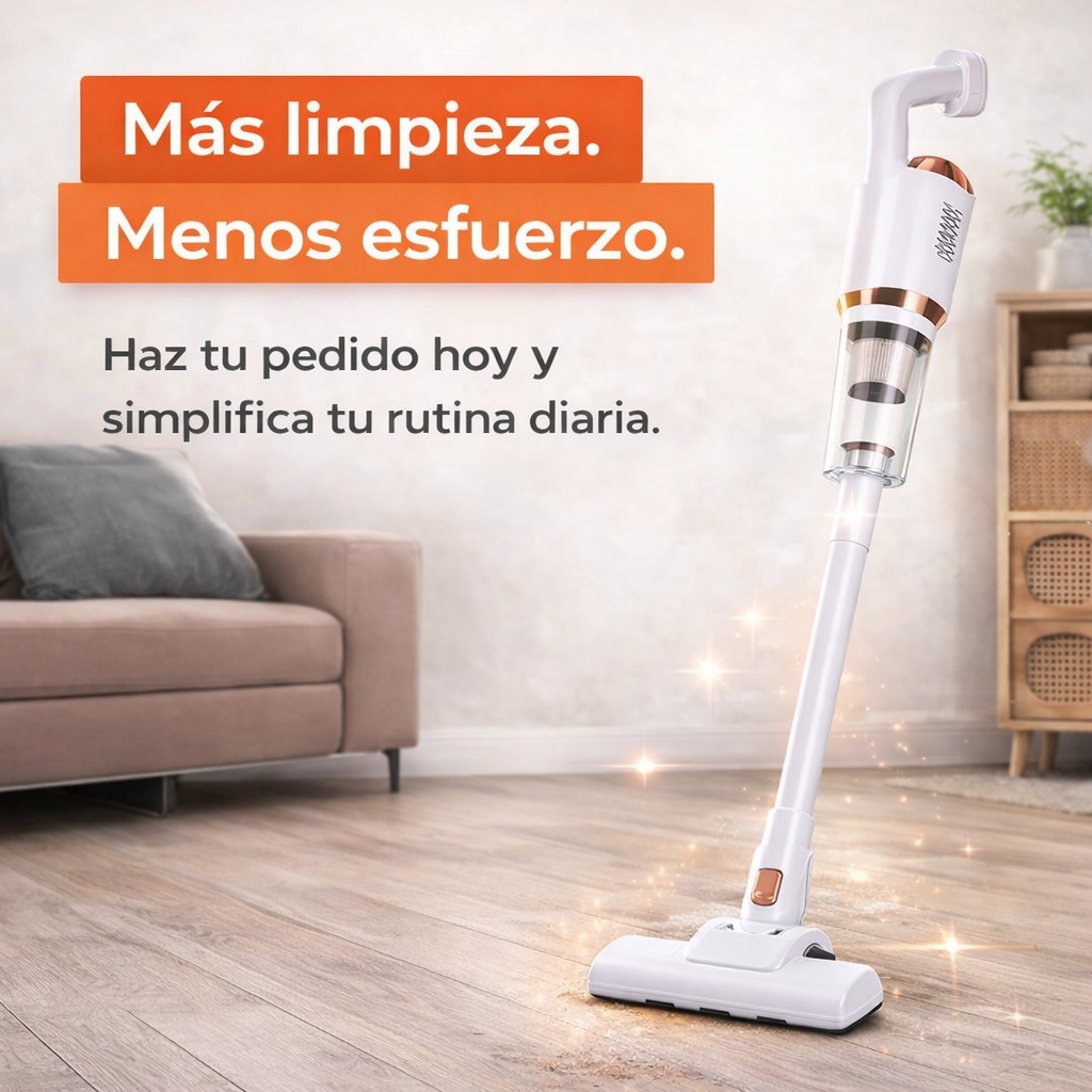 CleanPro® Aspiradora | Limpia tu hogar con el mínimo esfuerzo