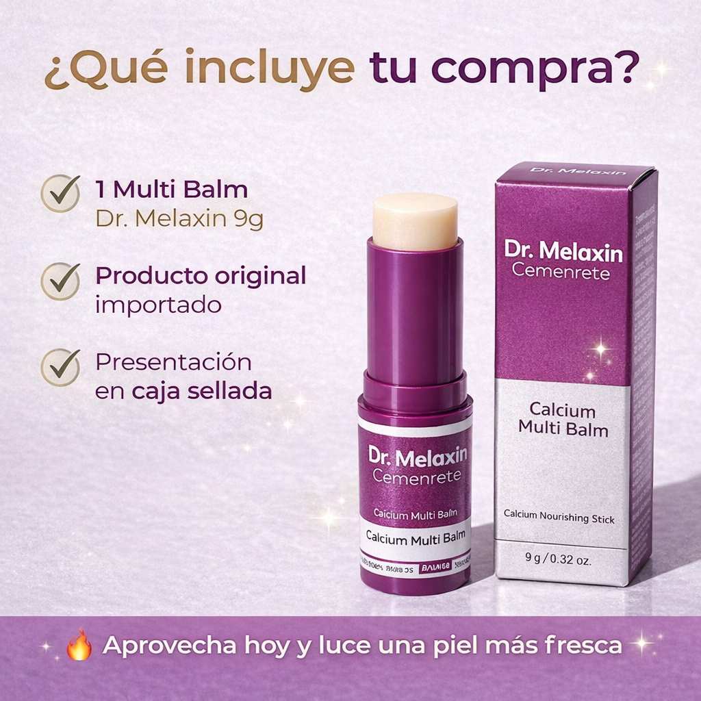 Multi Balm de Calcio Dr. Melaxin – Piel Más Firme y Luminosa en Minutos