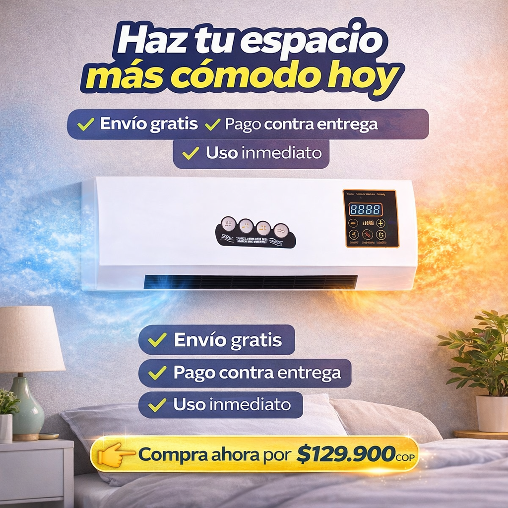 SpeedMax™ Aire Acondicionado Portátil - Confort inmediato en cualquier espacio
