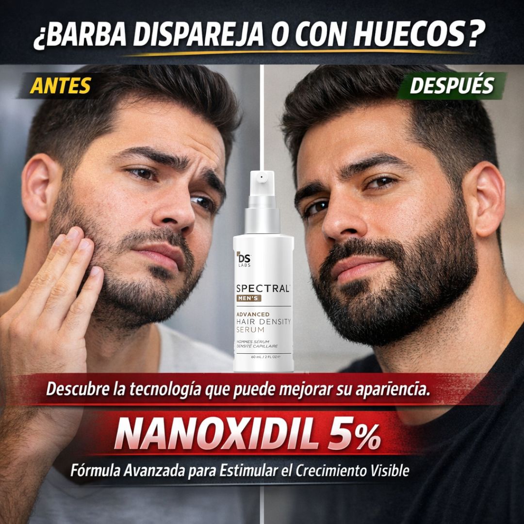Nanoxidil 5% – El Tónico de Última Tecnología Que Impulsa el Crecimiento de Tu Barba