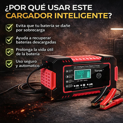 PROEnergy - Cargador Inteligente 12V para Baterías