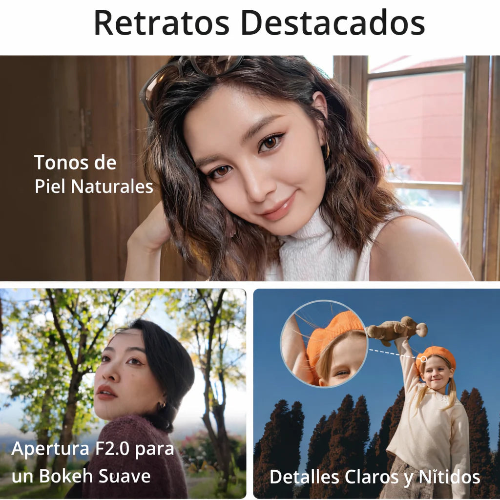 VlogCam 4K ¡Captura momentos como un profesional!