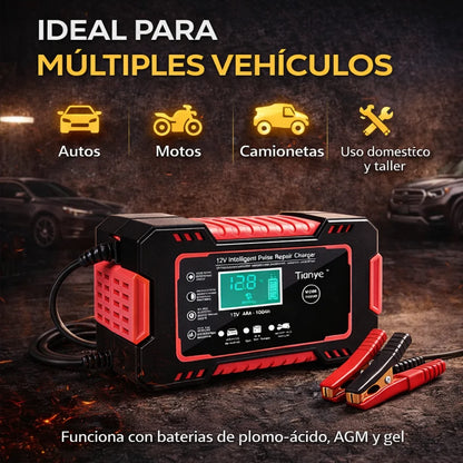 PROEnergy - Cargador Inteligente 12V para Baterías