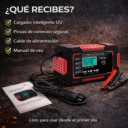 PROEnergy - Cargador Inteligente 12V para Baterías