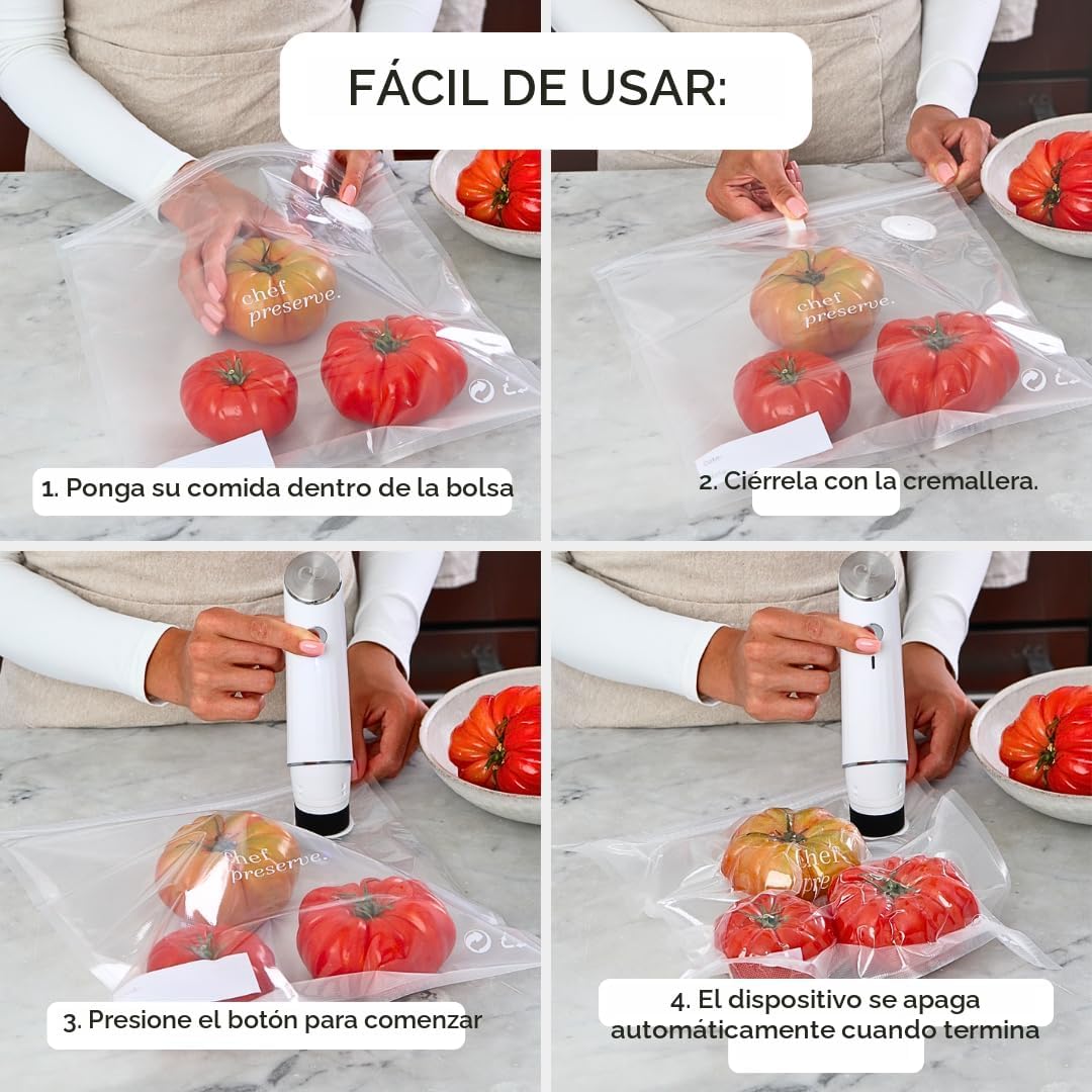 Preserve® Selladora al vacío profesional Automática