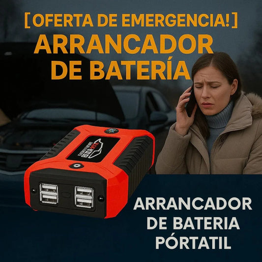EnergyPRO - Arrancador de Batería Con 12.000 mAh