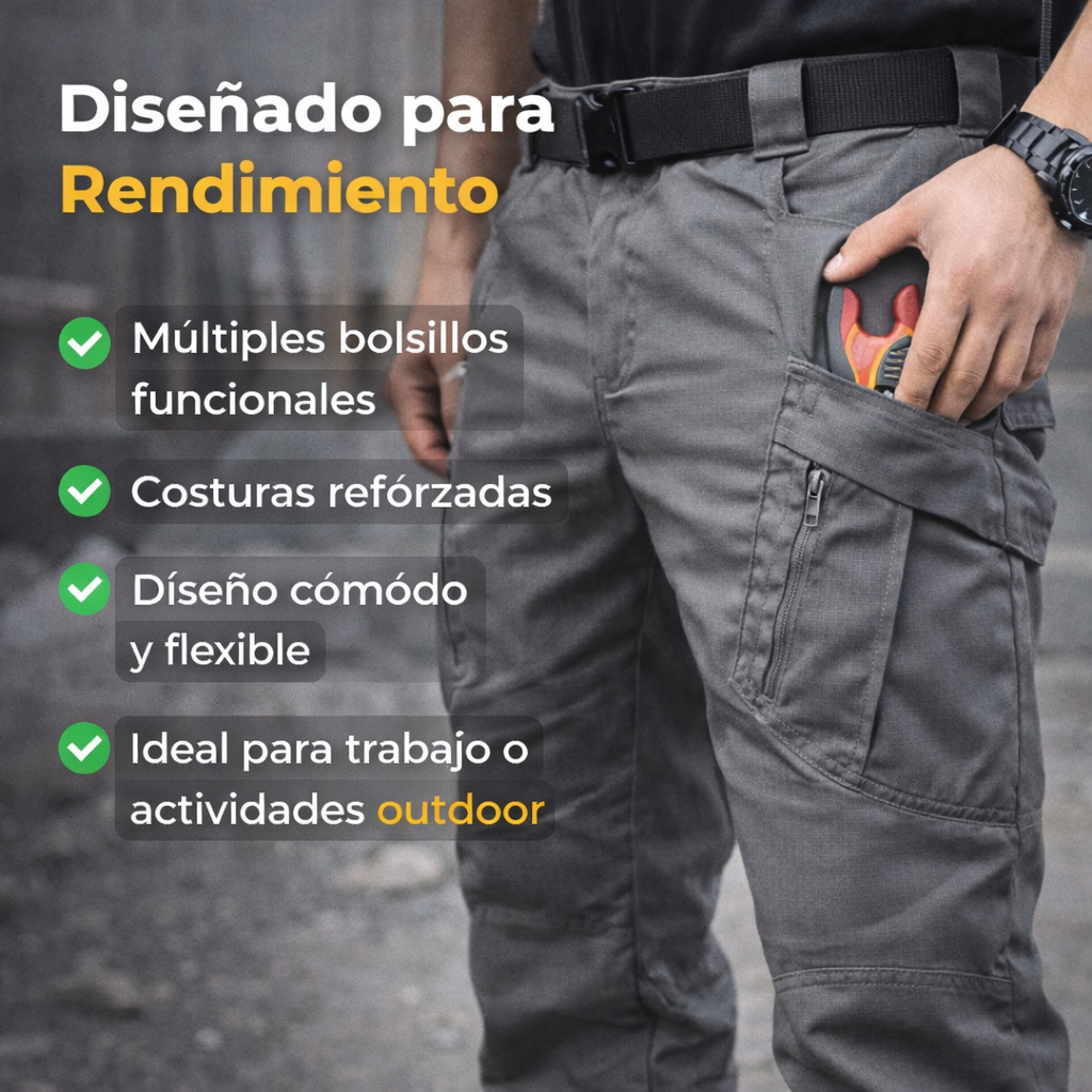 Pantalón Táctico R3 – Resistencia y Comodidad para el Trabajo de Todos los Días