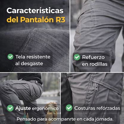 Pantalón Táctico R3 – Resistencia y Comodidad para el Trabajo de Todos los Días