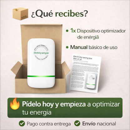 Ahorrador de energía-Reduce el Desperdicio de Energía en tu Hogar con Este Dispositivo Inteligente ⚡