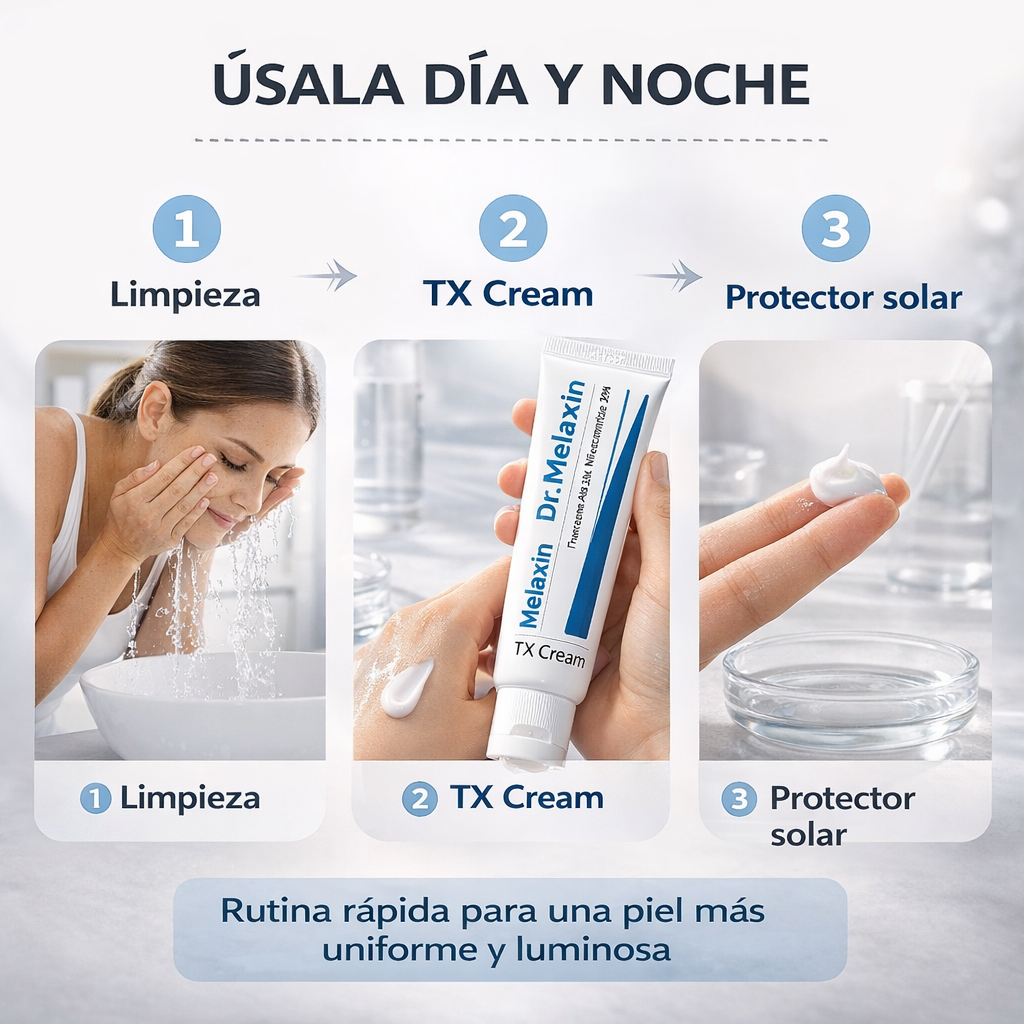 Dr Melaxin Tx crema-Ilumina y Unifica tu Piel Día Tras Día 🔥 OFERTA 2X1 🔥