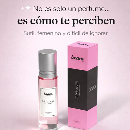 BEAM ORIGINAL-El perfume que te hace sentir más segura, atractiva y difícil de ignorar