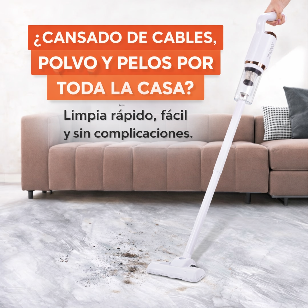 CleanPro® Aspiradora | Limpia tu hogar con el mínimo esfuerzo