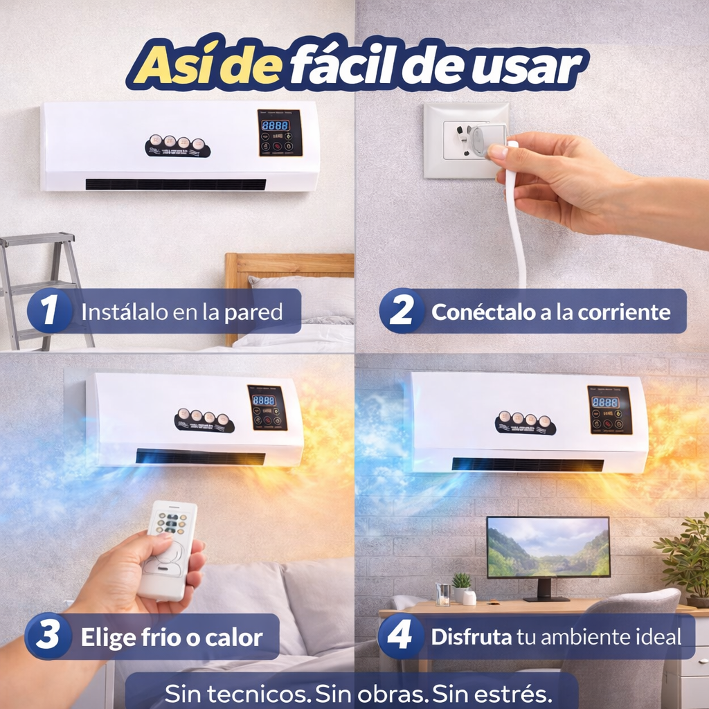 SpeedMax™ Aire Acondicionado Portátil - Confort inmediato en cualquier espacio