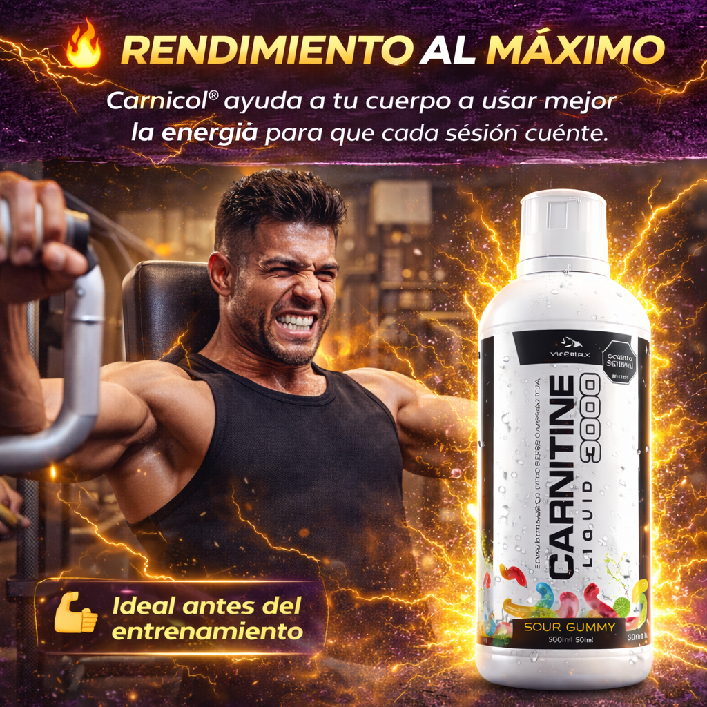 L-Carnitine - Energía diaria y apoyo natural para tu rendimiento físico