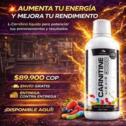 L-Carnitine - Energía diaria y apoyo natural para tu rendimiento físico