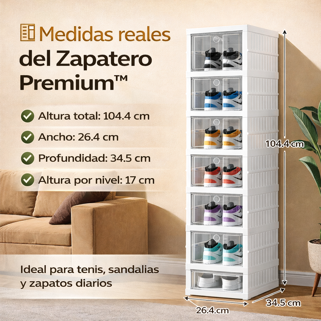Zapatero Plegable™ – El toque de orden y elegancia que tu hogar necesitaba