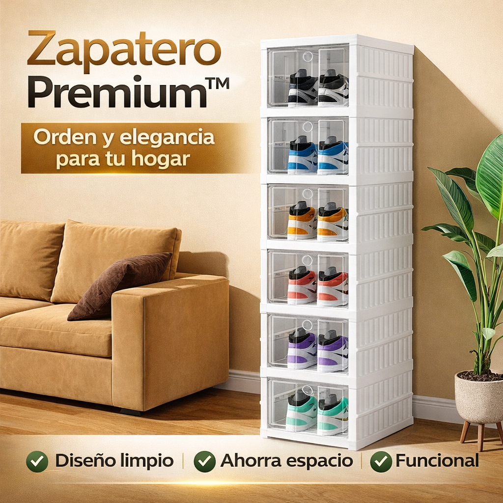 Zapatero Plegable™ – El toque de orden y elegancia que tu hogar necesitaba