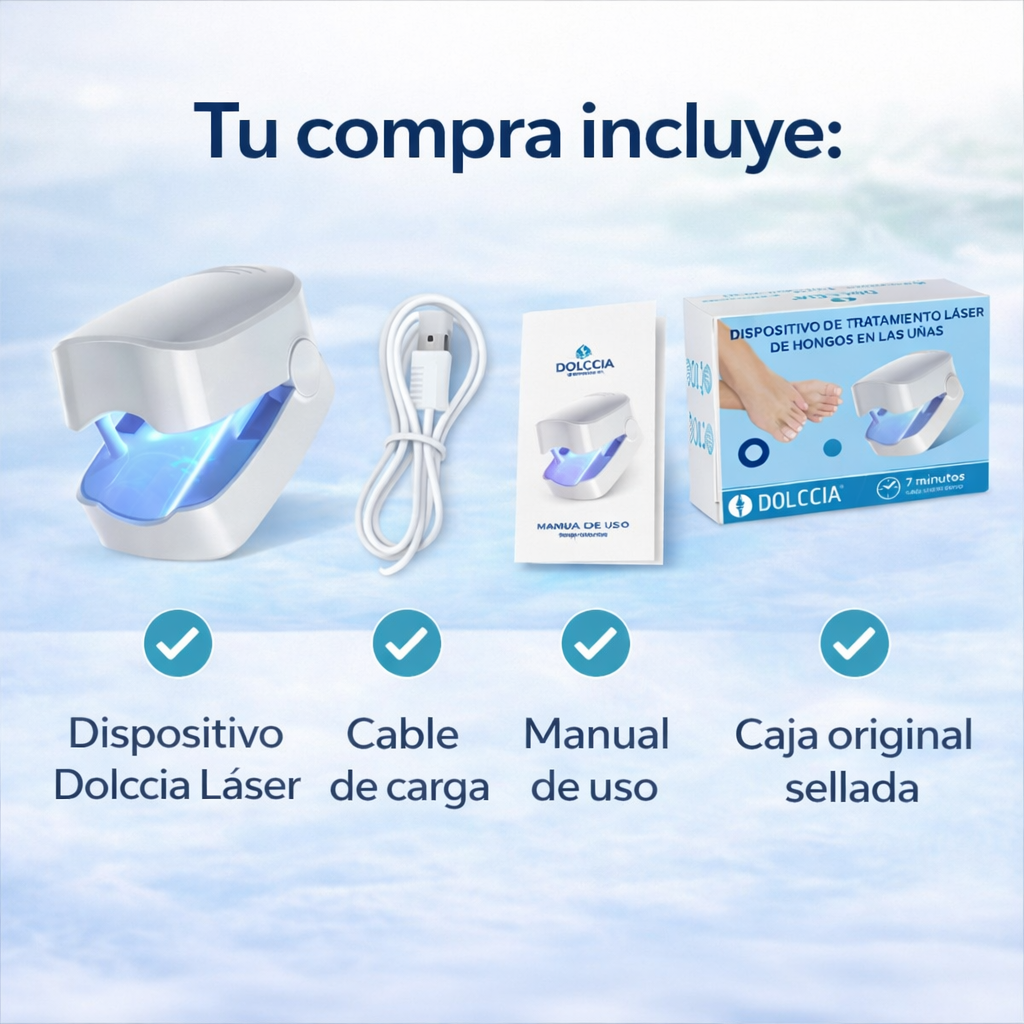 Dolccia Láser Uñas – Tecnología Avanzada para Uñas Más Saludables desde Casa