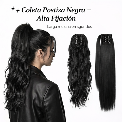PonyTailPRO - Extensión cola de cabello con Pinzas