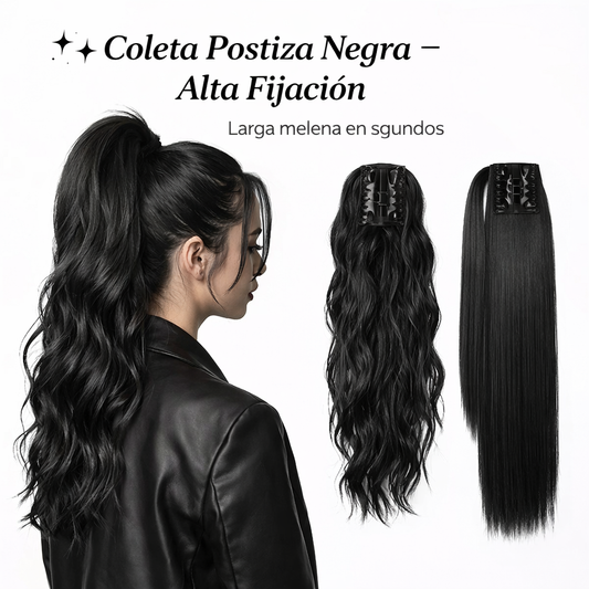 PonyTailPRO - Extensión cola de cabello con Pinzas