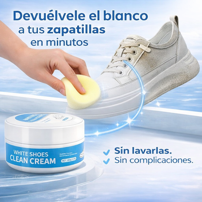 White Clean Pro™ – Devuélvele el Blanco a Tus Zapatillas en Minutos Sin Lavarlas