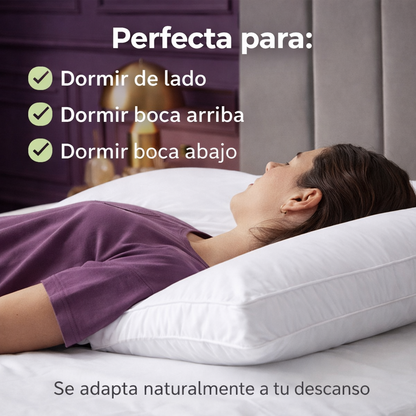 Almohadas Hotel Premium con Fuelle – Máximo Confort y Soporte Equilibrado