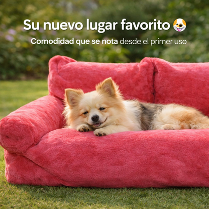 Sofá Plush Premium para Mascotas – El Descanso Que Tu Peludo Se Merece