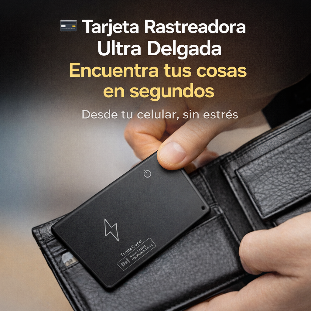 FindyCard™  La tarjeta rastreadora ultra delgada que te devuelve la tranquilidad