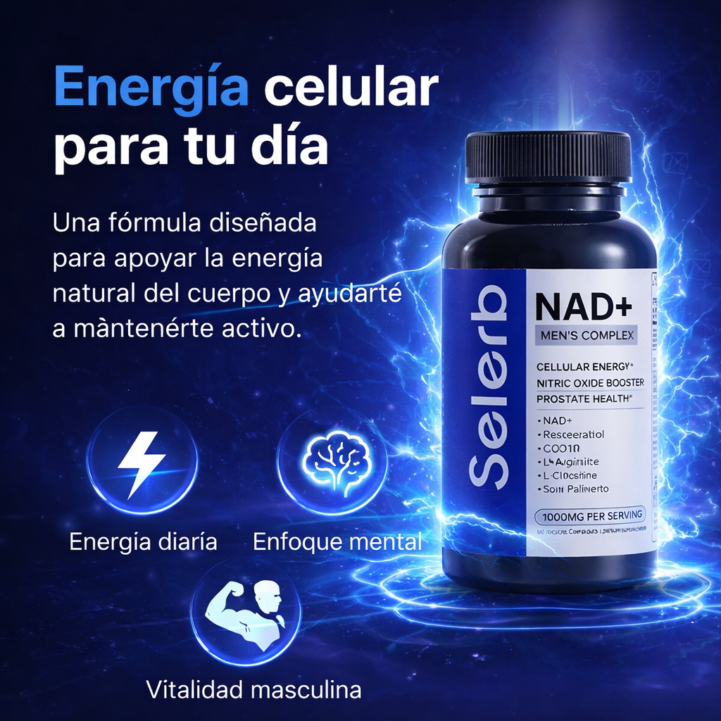 Boostiva Liposomal NAD+ para Hombres – Apoyo Diario para tu Energía y Vitalidad