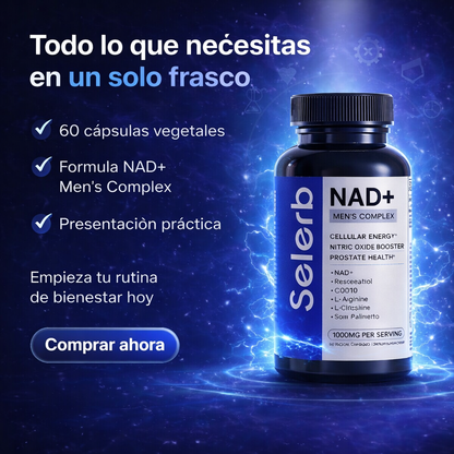 Boostiva Liposomal NAD+ para Hombres – Apoyo Diario para tu Energía y Vitalidad