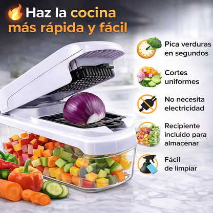Picador Manual de Verduras ProCut™ – Pica tus ingredientes en segundos sin esfuerzo