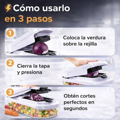 Picador Manual de Verduras ProCut™ – Pica tus ingredientes en segundos sin esfuerzo