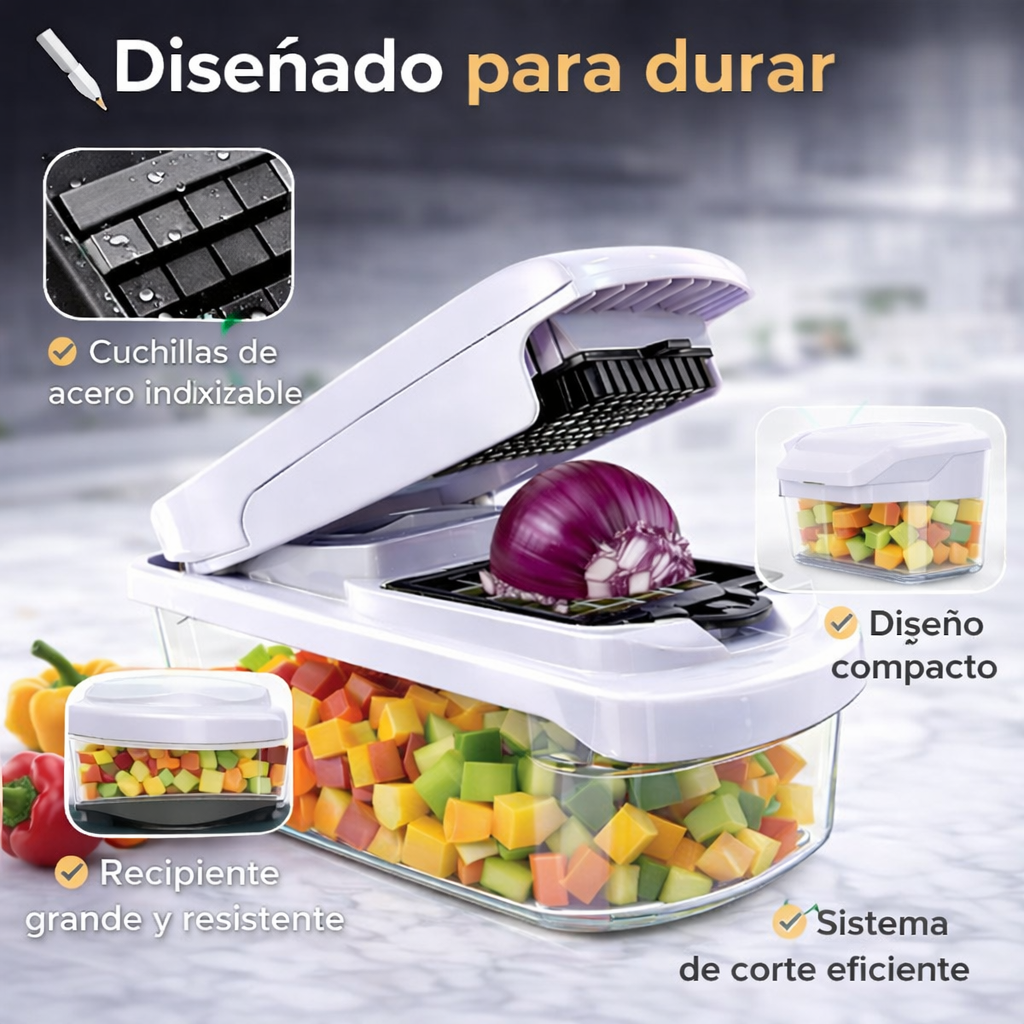 Picador Manual de Verduras ProCut™ – Pica tus ingredientes en segundos sin esfuerzo