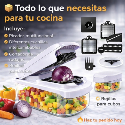 Picador Manual de Verduras ProCut™ – Pica tus ingredientes en segundos sin esfuerzo