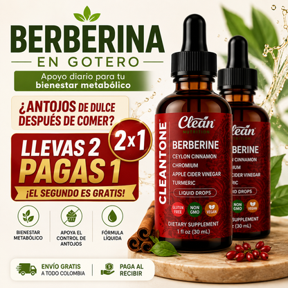 Berberine™ — El regulador de azúcar en sangre más potente de la naturaleza