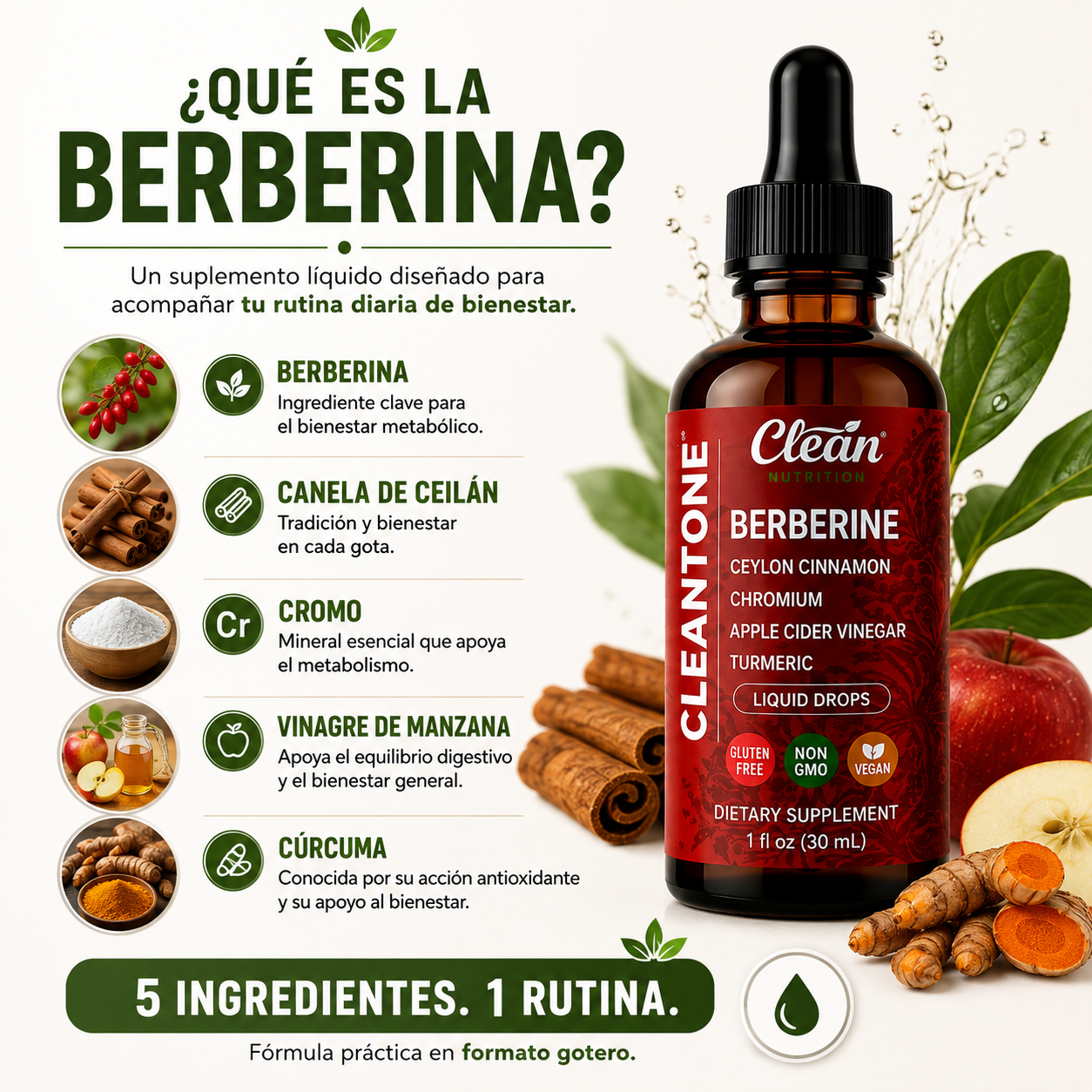 Berberine™ — El regulador de azúcar en sangre más potente de la naturaleza