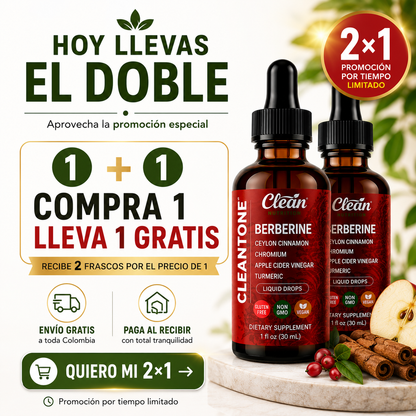Berberine™ — El regulador de azúcar en sangre más potente de la naturaleza