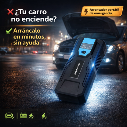 EnergyPRO - Arrancador de Batería Con 12.000 mAh