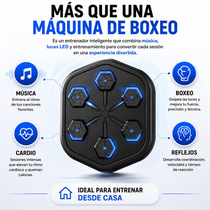 RitmoBox ® Tablero de boxeo musical - GRATIS guantes de box