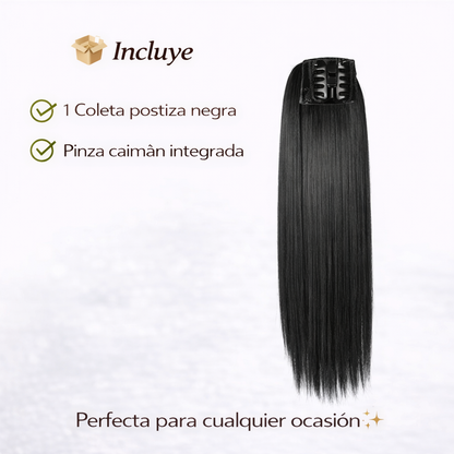 PonyTailPRO - Extensión cola de cabello con Pinzas