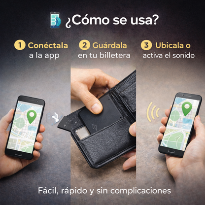 FindyCard™  La tarjeta rastreadora ultra delgada que te devuelve la tranquilidad