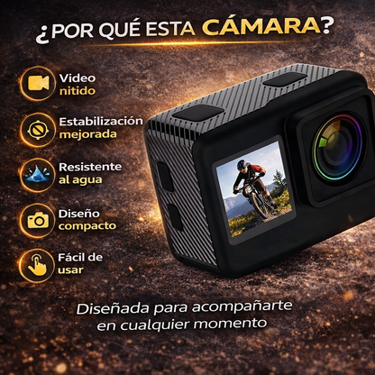 ActionCamera™ – Graba tu vida con calidad profesional, sin límites
