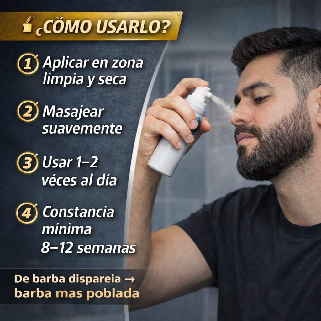 Nanoxidil 5% – El Tónico de Última Tecnología Que Impulsa el Crecimiento de Tu Barba