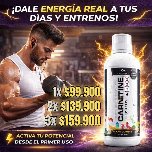 L-Carnitine - Energía diaria y apoyo natural para tu rendimiento físico